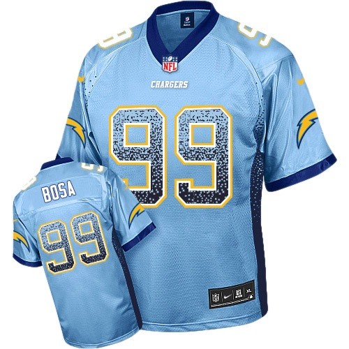 Youth Limited Joey Bosa Nike Jersey Electric Blue - #99 Drift Fashion NFL Los Angeles Chargers